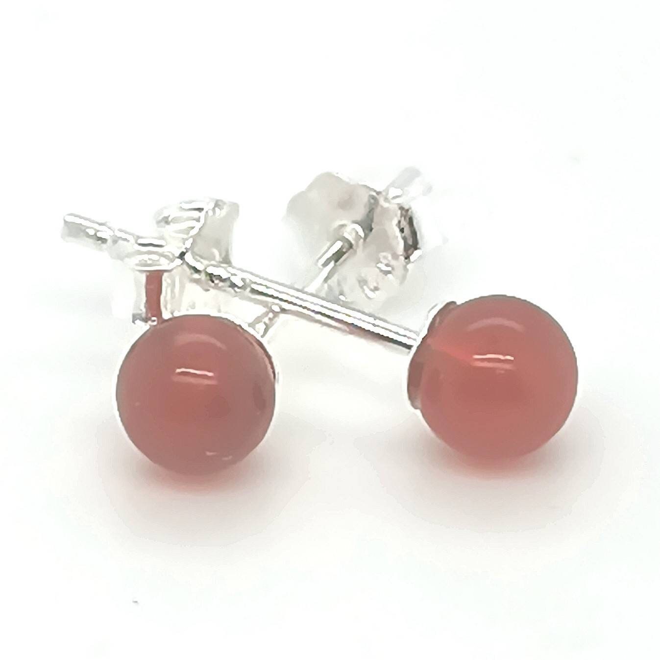 Silver Studs Earrings 2.5mm Tiny Stud Earrings Teeny Tiny Ball
