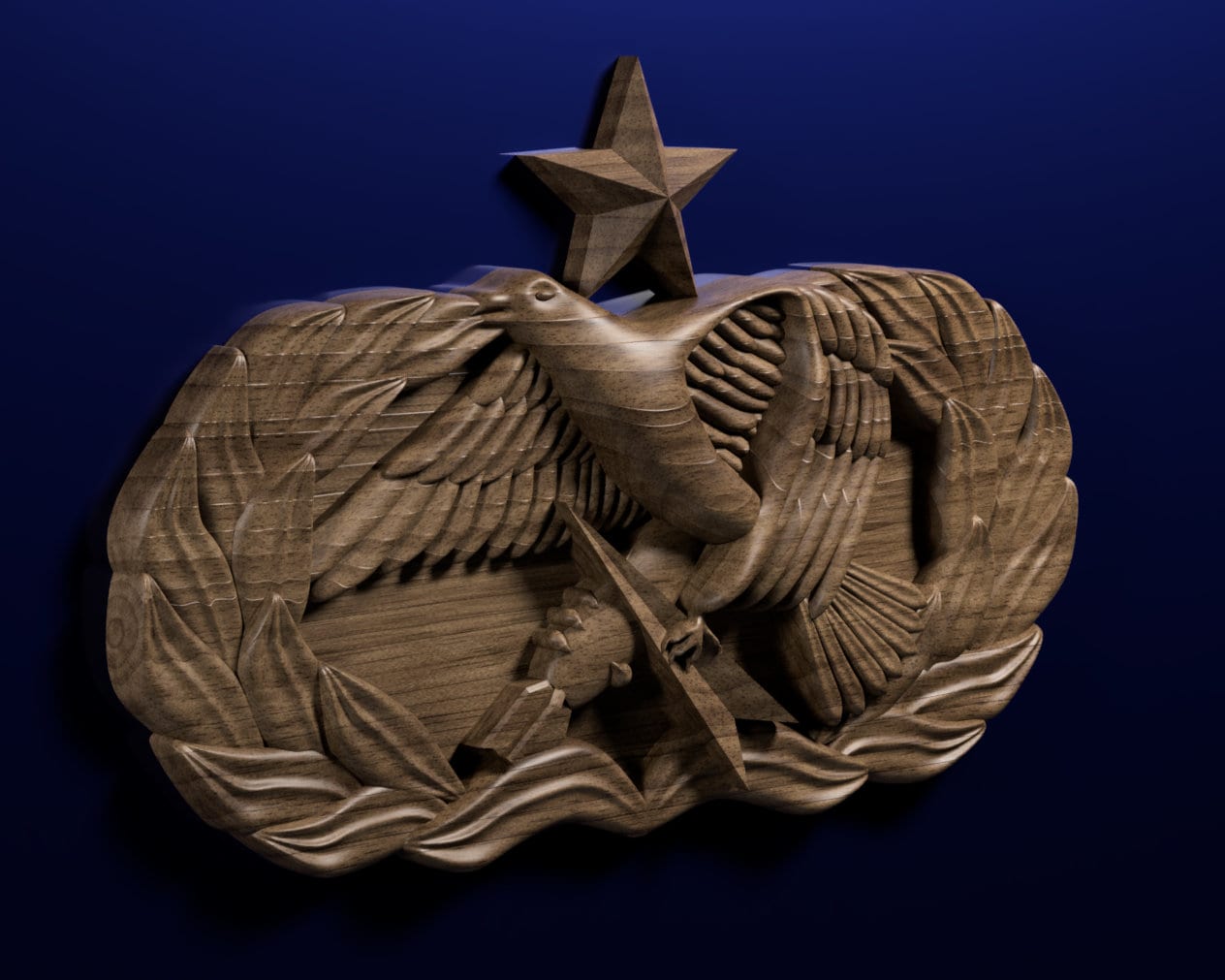 Air Force Maintenance Craftsman (7-level) 3D Stl File for CNC Router - Etsy