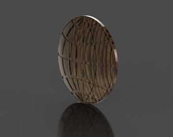 Navy Electricians Mate (EM) Rating Badge 3D stl file for CNC router