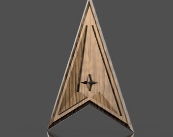 Space Force Insignia 3D stl file for CNC router