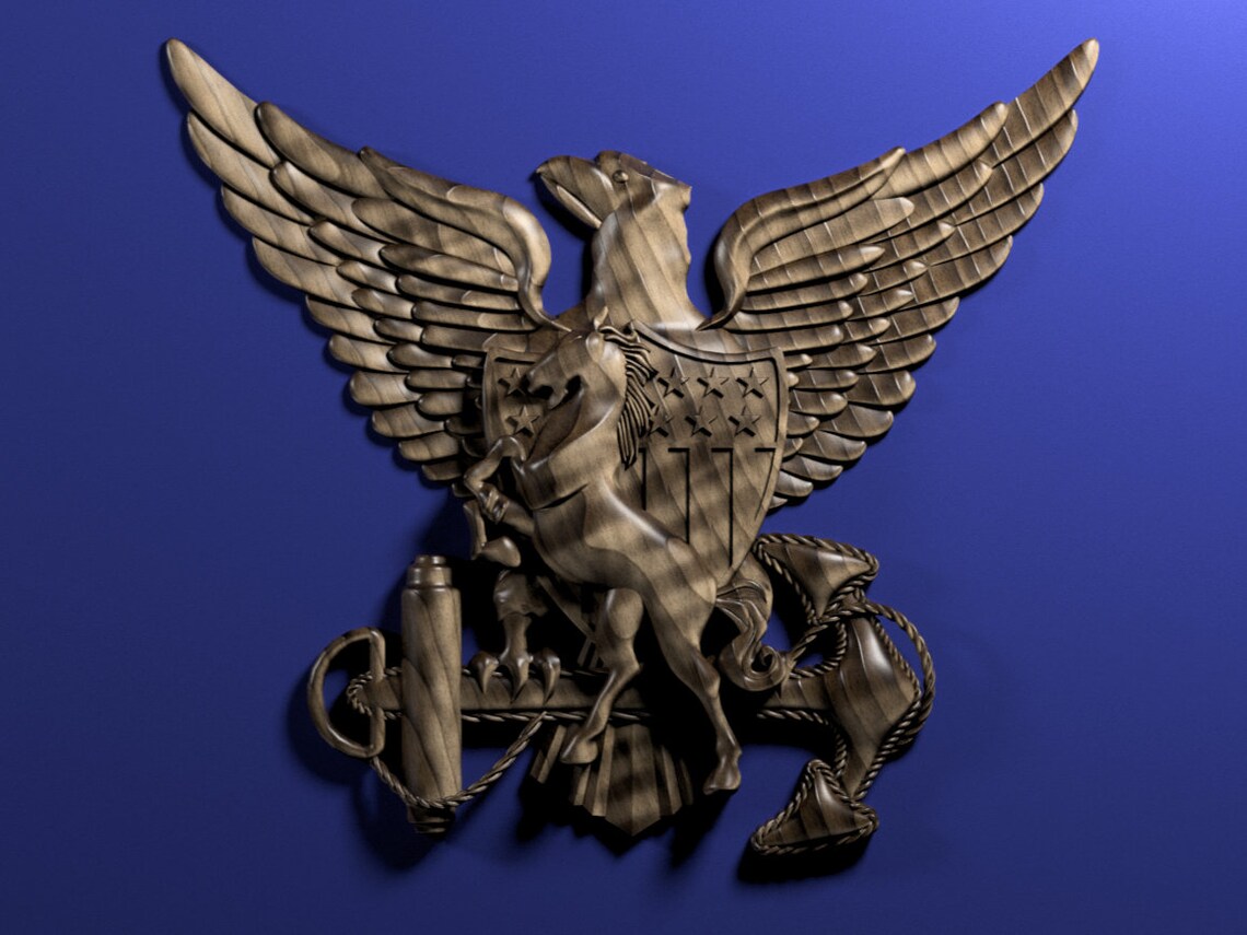 Coast Guard Officers Crest Mustang 3D Stl File For CNC Etsy coast-guard-officers-crest-mustang-3d-stl-file-for-cnc-etsy