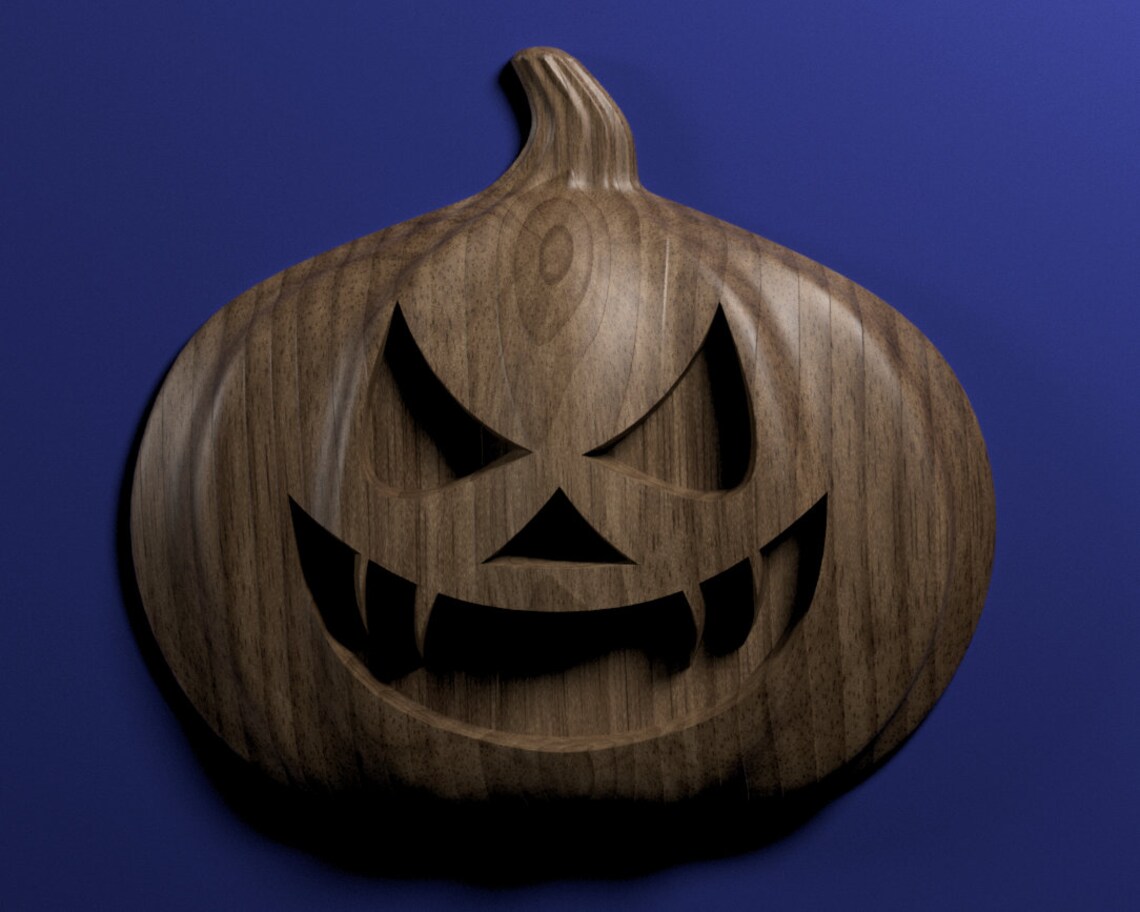Jackolantern 3D Stl File for CNC Router Etsy Israel