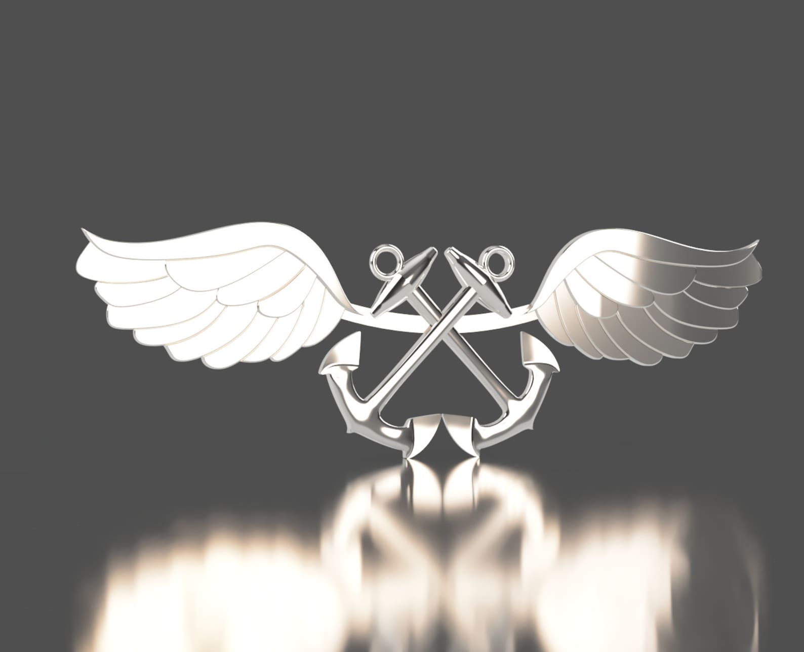 Navy Aviation Boatswain's Mate AB Rating Badge 3D Stl Etsy