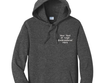 Unisex "Your Company Custom" Hoodie | Logo Hoodie | Custom Text Hoodie | Hoodie with Logo | Embroidered Logo Hoodie