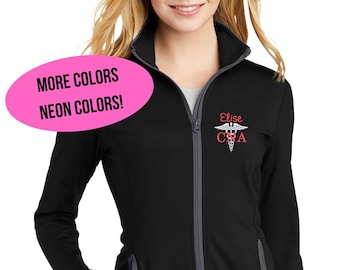 Cna Fleece Jacket - Etsy
