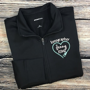 Chaqueta de ecografista / Chaqueta RDMS / Sudadera de técnico de ultrasonido / Regalos para ecografistas / Regalo de graduación de ecografía / Chaqueta de ultrasonido