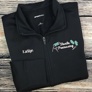 Sterile Processing Jacket Sterile Processing Technician Sweatshirt