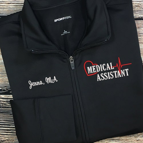 Medical Assistant Jacket MA Jacket Medical Assistant Gift Etsy