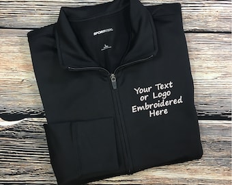 custom zip ups