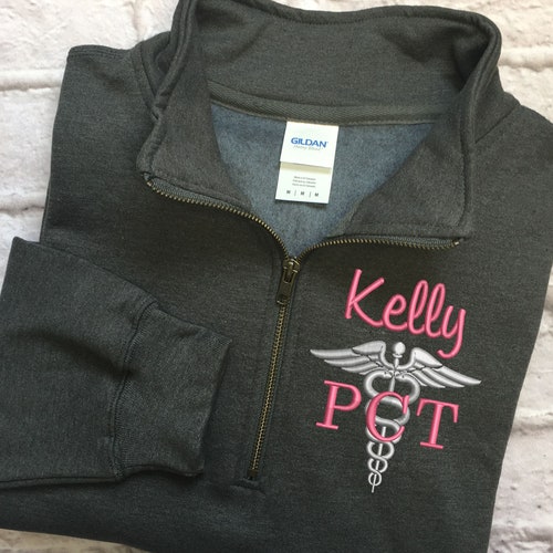 Patient Care Tech Jacket Zip PCT Jacket Pct Zip Sweatshirt Etsy