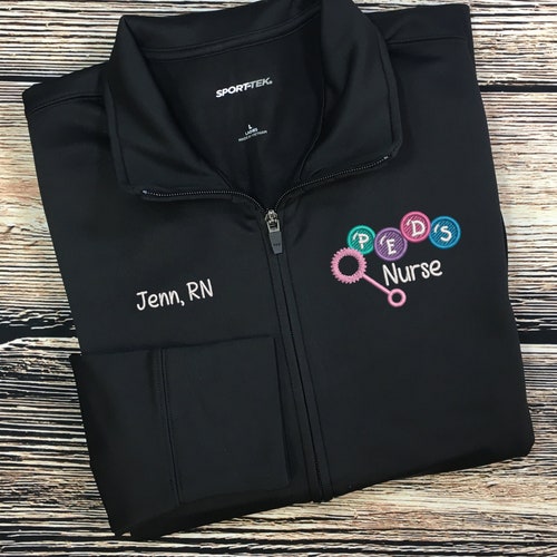 Pediatric Nurse Jacket Peds Labor and Delivery Jacket RN Etsy