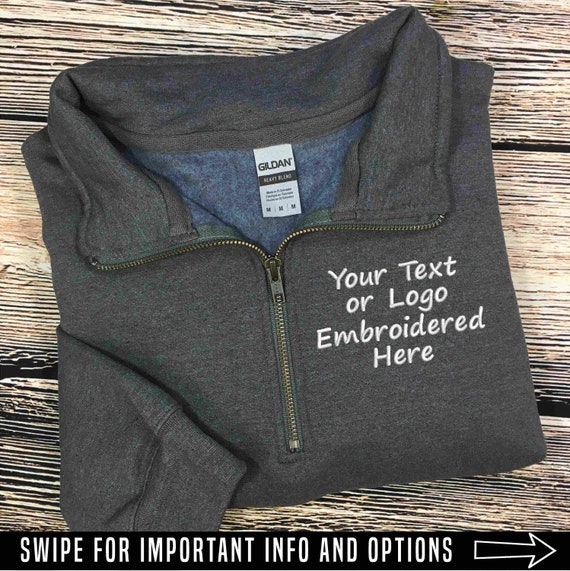 Your Company Custom Sweatshirt Logo Sweatshirt Custom Text Etsy