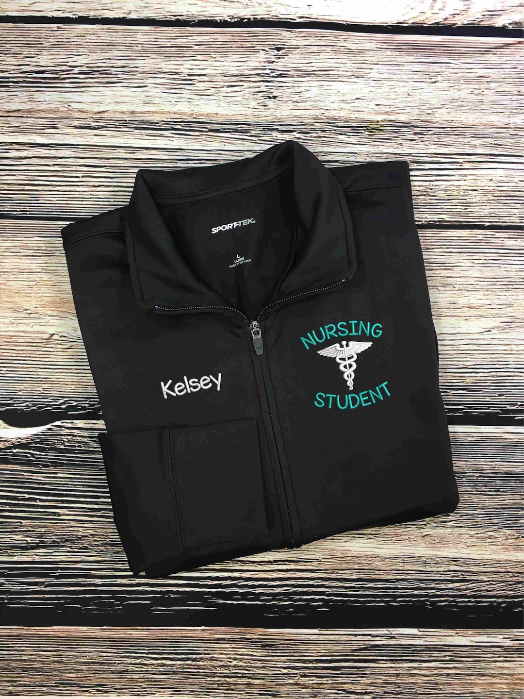 Nursing Student Jacket Nurse Coat RN Zip Sweatshirt Nurse Gifts Nursing