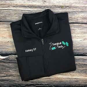 ★SURGERY★ surgery back-forth sweat jacket Neuro Surgery Embroidered Jacket Neuro Team Personalized