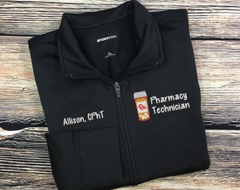 Pharmacy Tech Jacket Etsy Pharmacy Tech Jacket Etsy