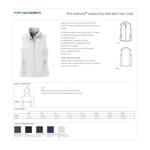 Nurse Vest | Emergency Department Nurse Vest | RN Soft Shell Vest | Nurse Gifts | Nurse Graduation Gift | ER Nurse | Emergency Room Nurse bild 4