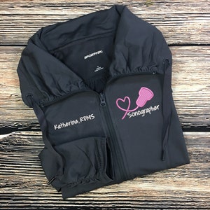 Diagnostic Medical Sonographer Jacket | Sonographer Jacket | Sonographer Gift | RDMS Jacket | RDMS Graduation | Sonographer Graduation