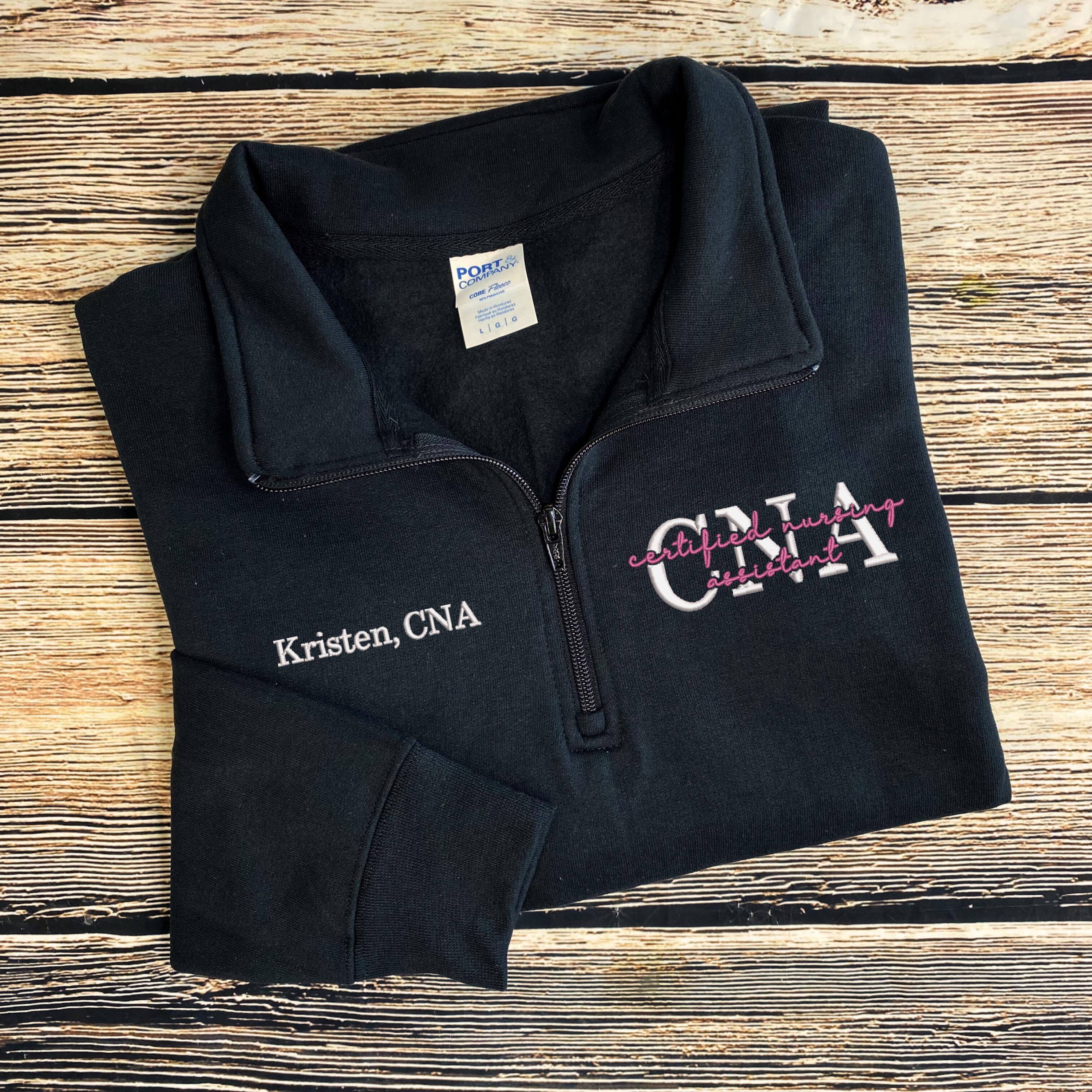 CNA Sweatshirt | Certified Nursing Assistant | Nurse Sweatshirt | Caduceus | CNA Gift | Nurse Pullover