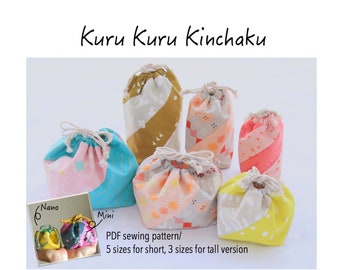 kinchaku bolsa pattern