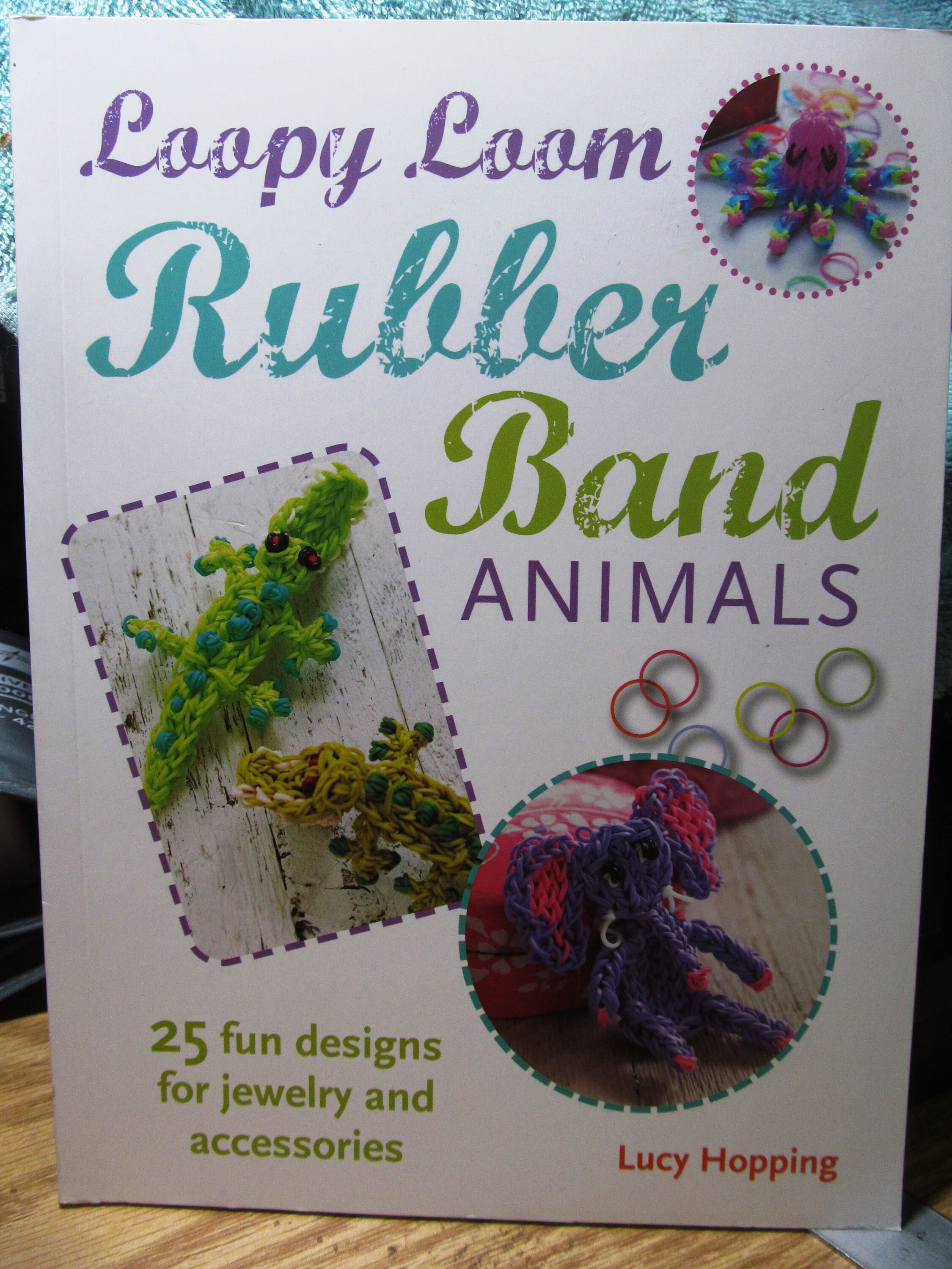 Rubber Band Animals Book Patterns Step by Step Instructions Etsy