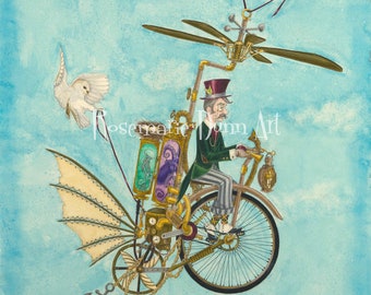 Early Aviation Technologies limited edition steampunk print