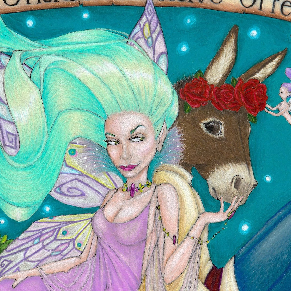 Shakespeare Midsummer Nights Dream Fairy Limited Edition Print - Etsy