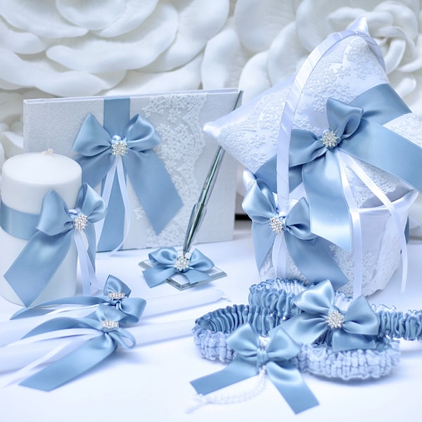 Blue Wedding Decor Etsy