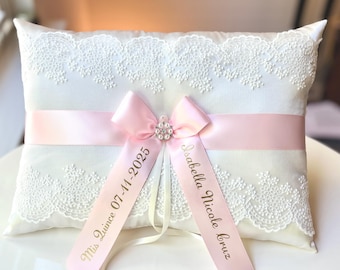 Różowa poduszka na buty, zestaw poduszek Quinceanera, spersonalizowane poduszki na Quinceanera, spersonalizowana poduszka modlitewna na 15 lat, różowa poduszka modlitewna na 16. urodziny
