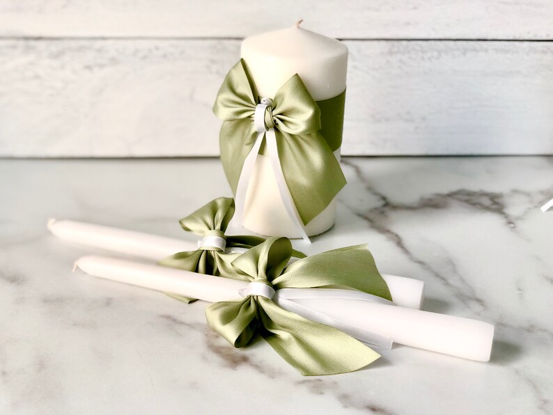Pastel Green Flower Girl Basket, Green Wedding Basket, Sage Green Basket Pillow Set, Green Flower Basket Unity Candle Set