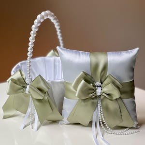 Bridal Bangle Set- Sage Green main image 1