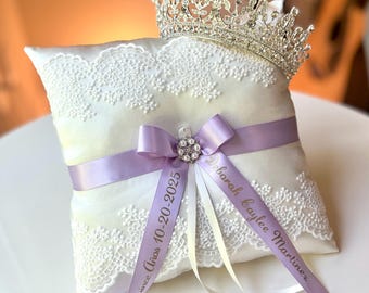 Quince Tiara Pillows Lavender Quinceanera Pillow Set Purple Quinceañera Pillow Personalized Lilac Mis Quince Pillow Sweet 16 Pillow Violet