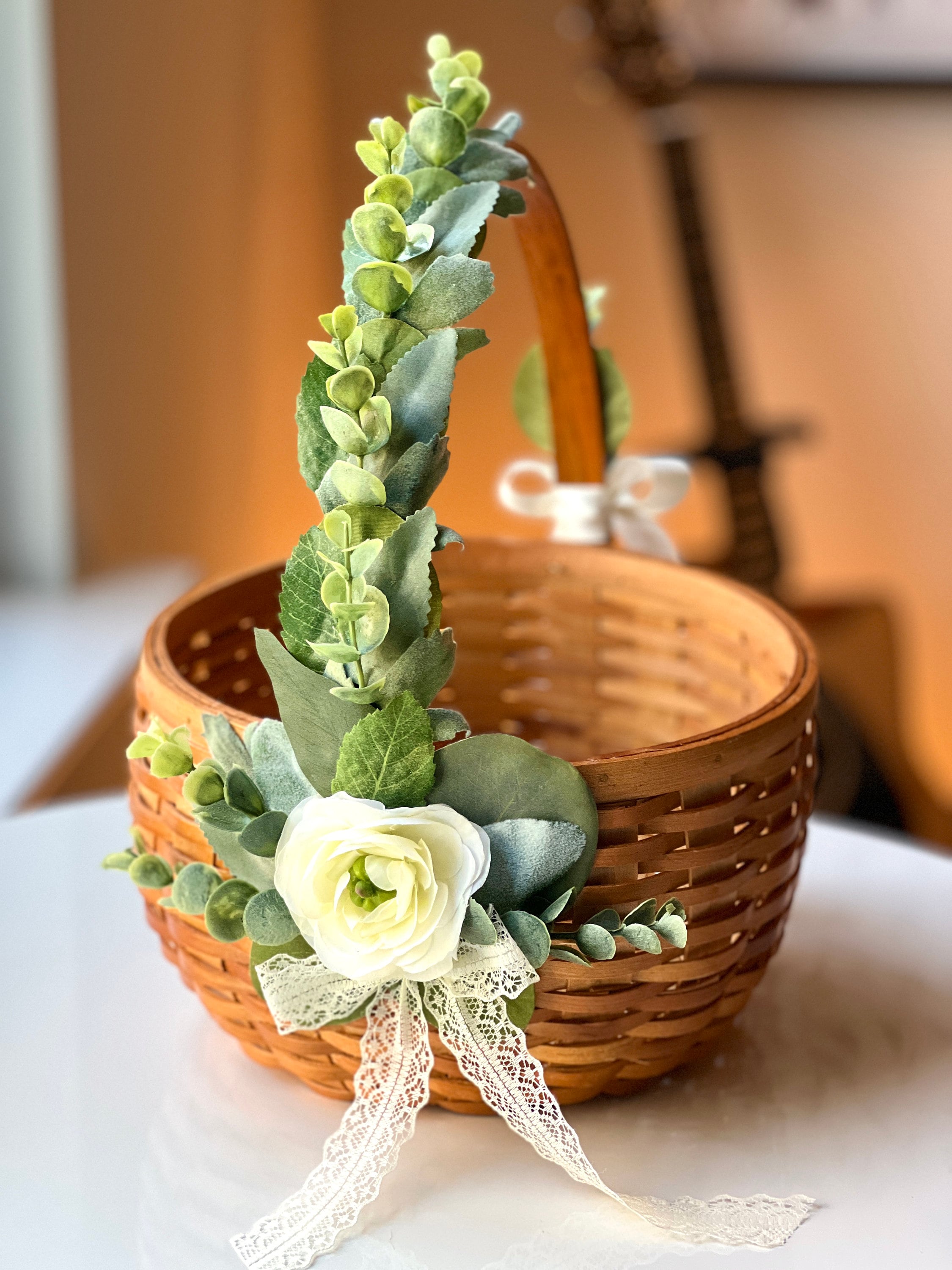 Flower girl basket design sales