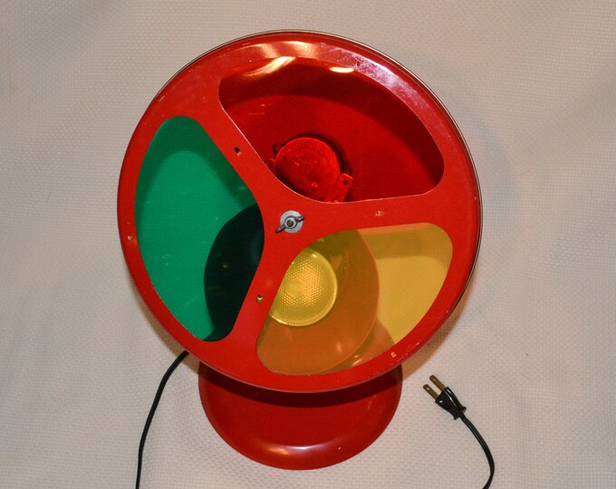 Vintage Christmas Tree Color Wheel, Restored Christmas Tree Motorized