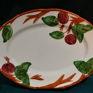Franciscan Apple Small Oval Platter, Franciscan Apple Platter