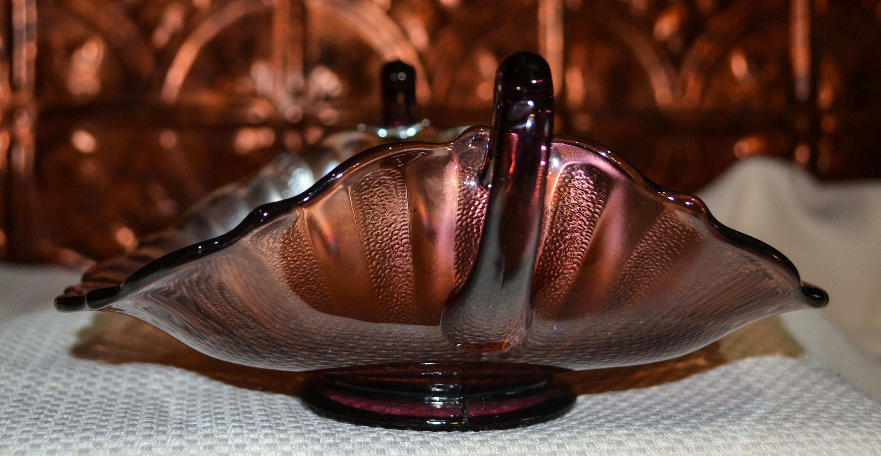 ビンテージ　フェントン ボンボンデッシュ ビンテージ フェントン ボンボンデッシュ Vintage Fenton