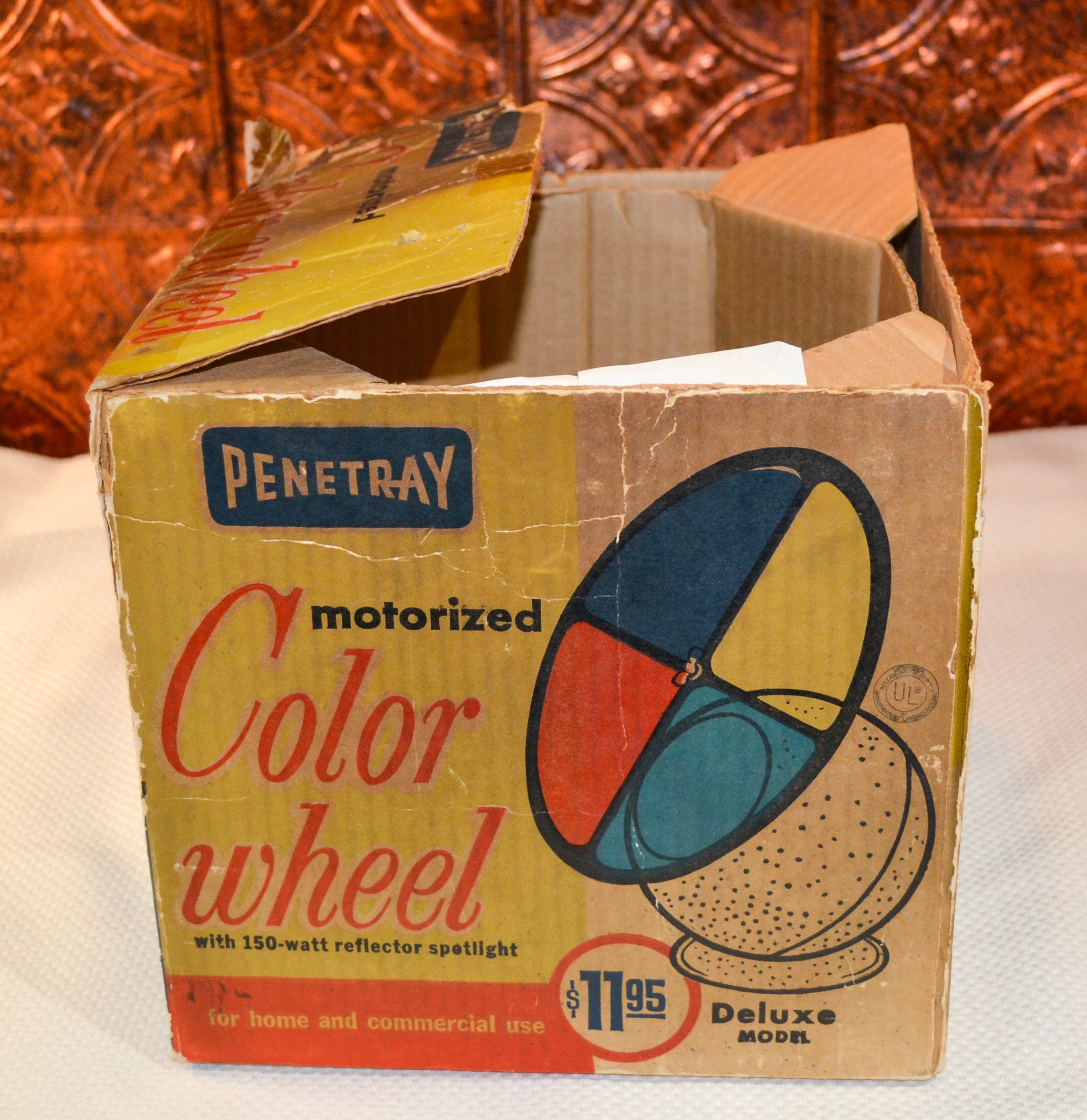 Restored Penetray Christmas Color Wheel Christmas Tree Penetray