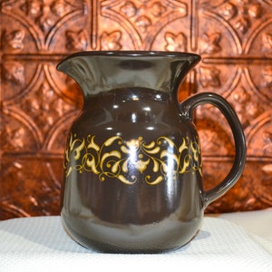 Franciscan Jamoca Earthenware Pitcher, Franciscan Jamoca 32 ounce Pitcher, Franciscan Jamoca Dinnerware