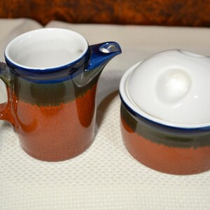Mikasa Fire Song Cream Pitcher and Sugar Bowl Set, Ben Siebel Design