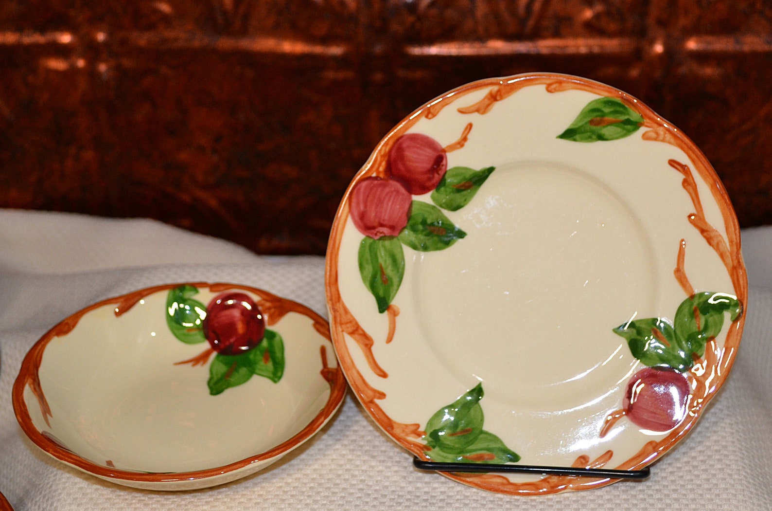 Franciscan Apple Dinnerware 50 Piece Set Franciscan Apple Etsy