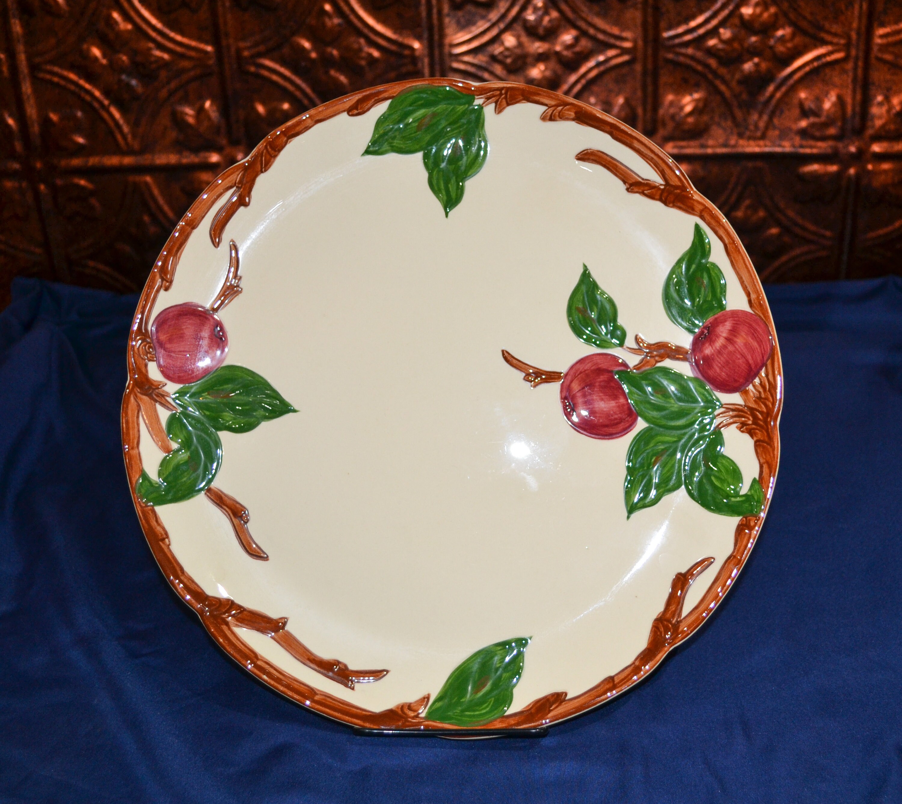Franciscan Apple Round Platter Franciscan Platter Etsy