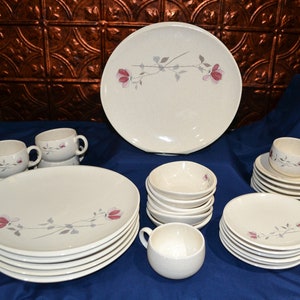 Franciscan Duet Rose Dinnerware, Franciscan Duet Dinnerware Set, Franciscan Duet Dishes