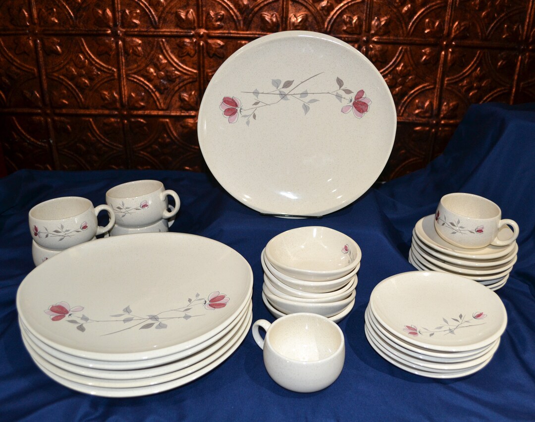 Franciscan Duet Rose Dinnerware, Franciscan Duet Dinnerware Set