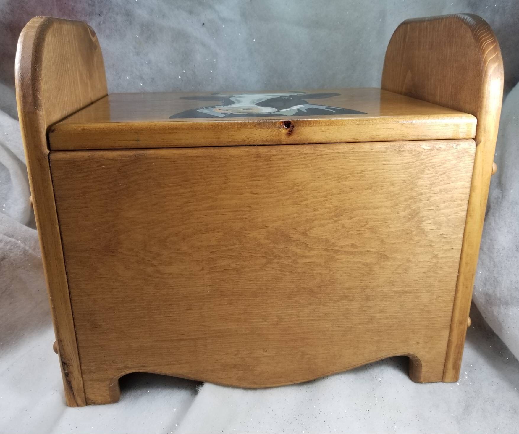 Horse Storage Box Wooden Box W Lid Treasure Storage Book Etsy