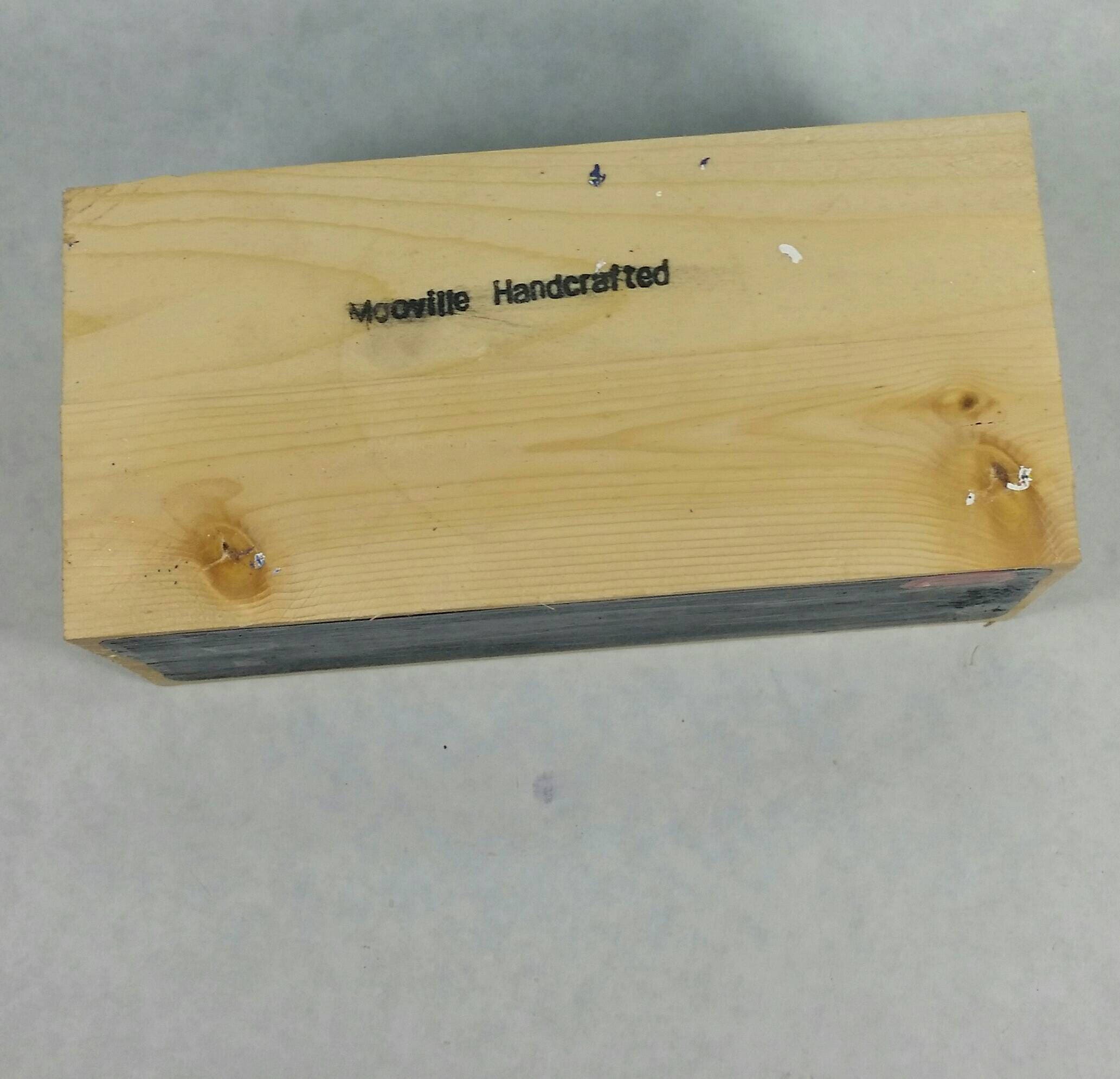 Teacher Gift, Pencil Holder, Numbered, Personalized Wood Block, School, Classroom, Teacher Appreciation, Pencil Block, 32 Hole, Chalkboard.