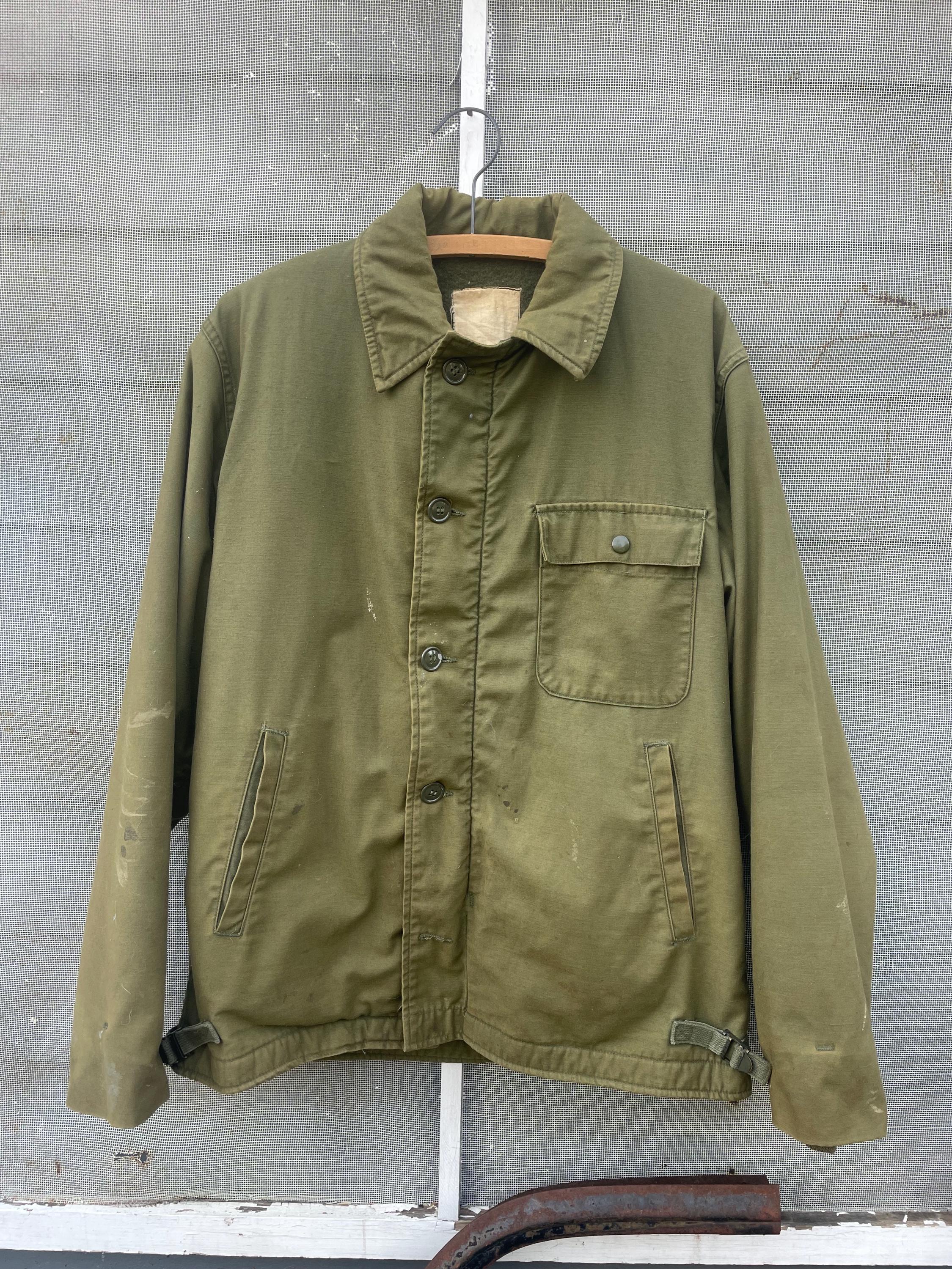 60年代米軍海軍A-2デッキジャケット