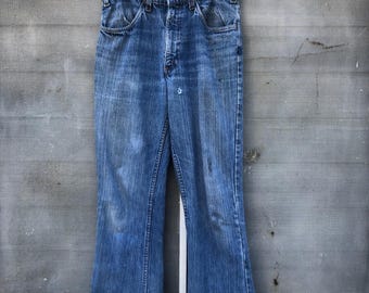 Levi's 646 ビンテージ 70年代 オリジナル　ポケット裏シングル 70's Levi's 646 シングル 