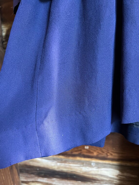 Blend Rayon Heavy Embroidery Blue Tunic
