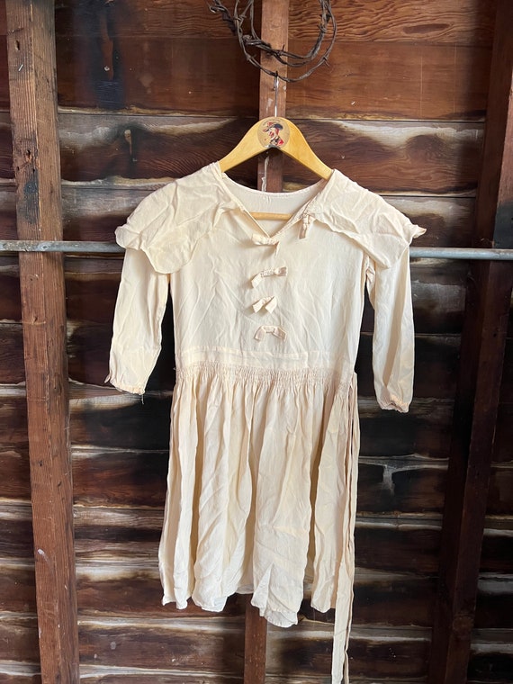 1950s shawl collar dress