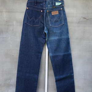 Vintage 70's Deadstock Wrangler 13MWZ Denim Jeans Waist 27” Sun