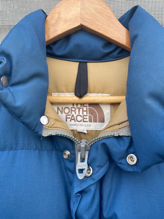 Vintage 70s/80s the North Face Brown Label Puffer Jacket Goose